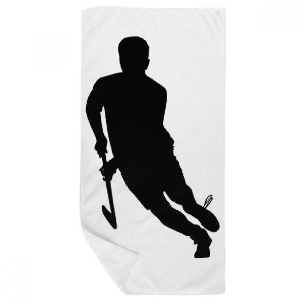 Serviette de sport hockey multicolore pour vestiaire et collège