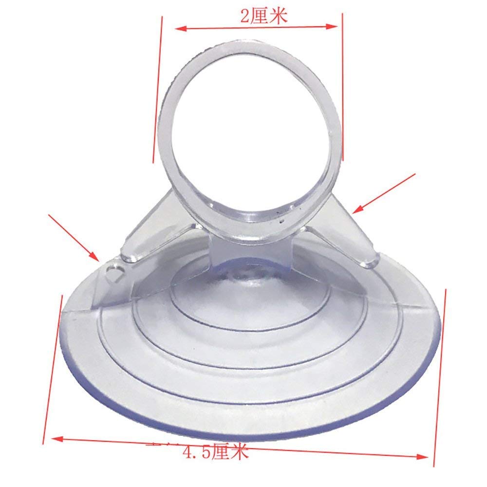 Confezione da 4 ventose per auto riutilizzabili in plastica con gancio a coda di rondine, per parasole auto, durata e attrazione