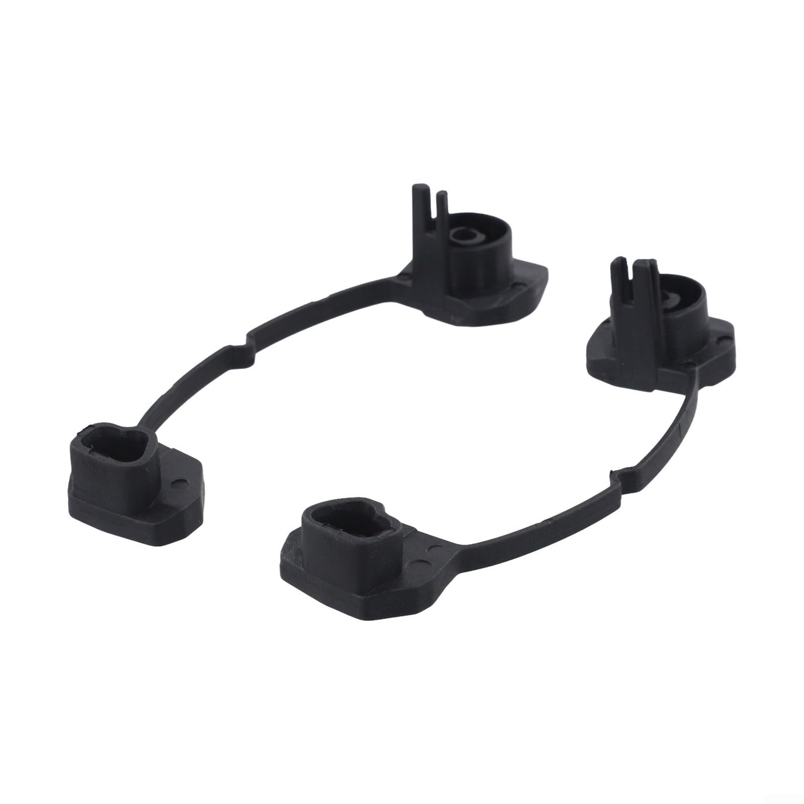 Schiebedach Schieberführung für CABRIO Verriegelungshaken Reparaturset kompatibel mit für SMART W451 2007-2014, Kunststoff, Schwarz, 1 Paar, OEM A4517760016