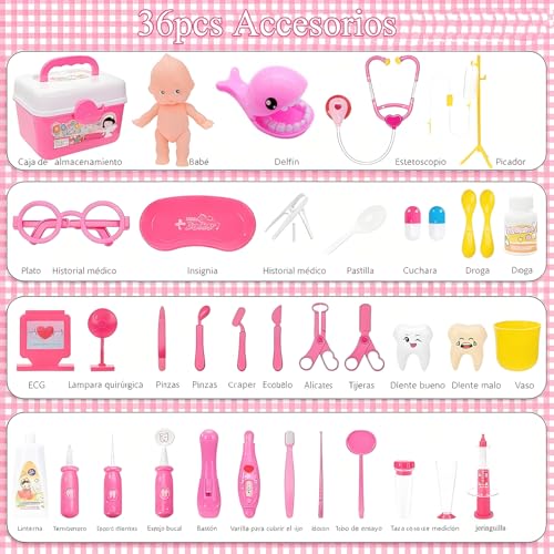 Recopilación de Juguetes de doctor comprados en linea. 20 Imagen adicional