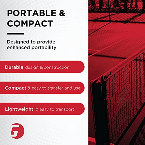 image for GAMMA Sports EZ Travel Cart Pro, Ball Hopper with Premium Carry Case, 