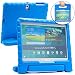 Cooper Dynamo [Rugged Kids CASE] Protective Case for Samsung Tab S 10.5 | Child Proof Cover Stand, Handle, Screen Protector | SM-T800 T801 T805 (Blue)