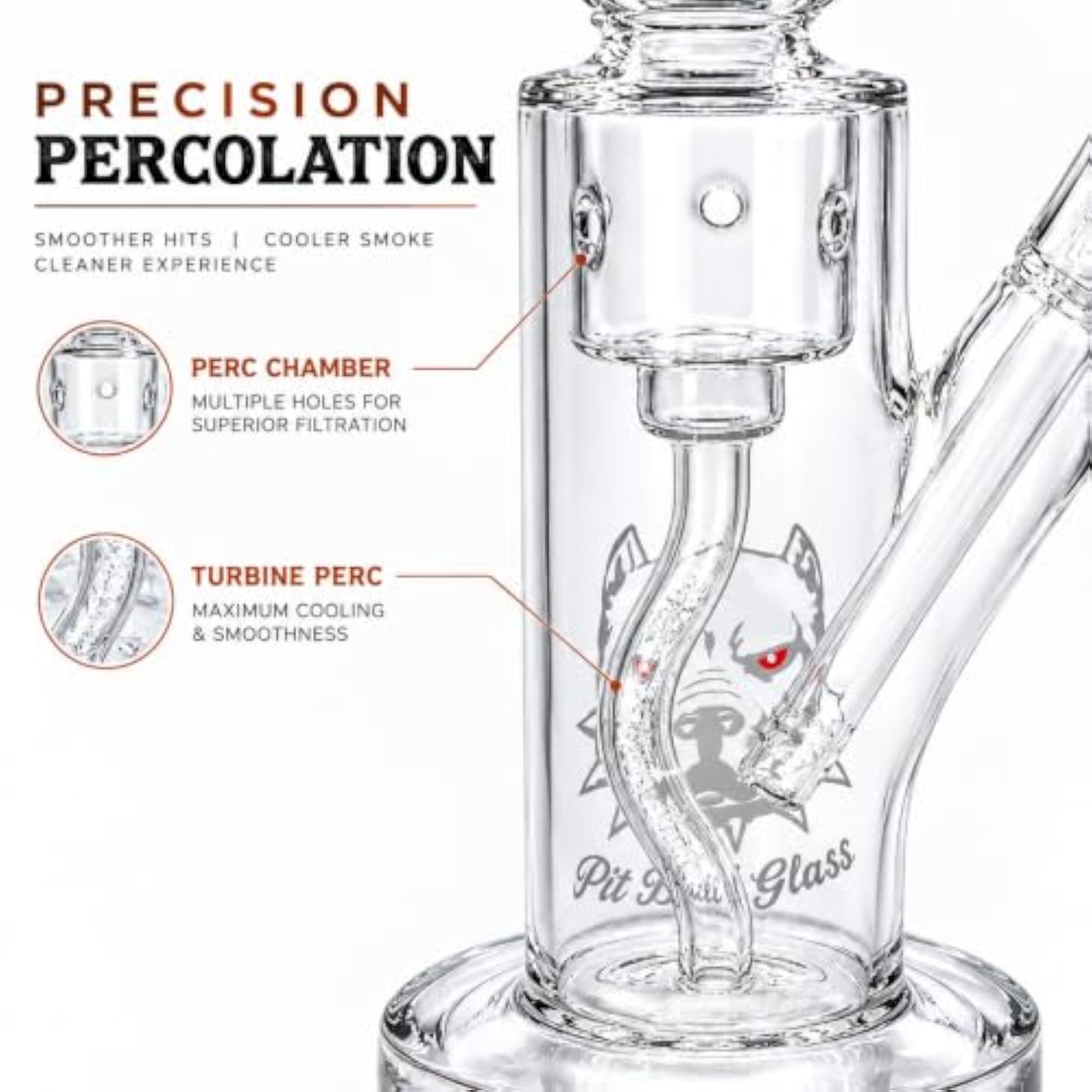 12 Inch Bong Hookah with Precision Percolator