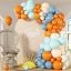 Pastel Teal Orange