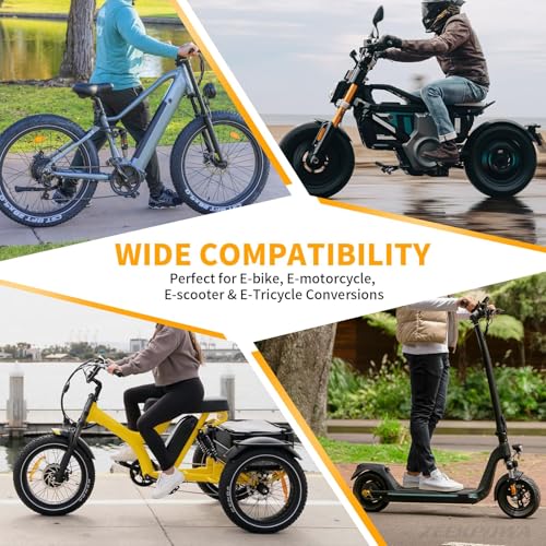 Image of Zeekpowa Thumb Throttle Twist Throttle for Bafang BBS01B /BBS02B /BBS-HD Mid Drive Motors 3-Pin Female Connector eBike Conversion Kit Accessory