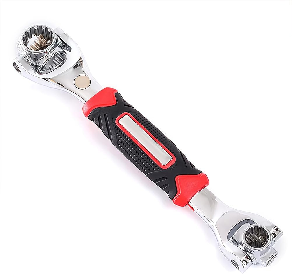 Multi-function Wrench Tool,52 in 1 Socket Wrench Tool,Spanner Tool for Home and Car Repair(with 360 Degree Rotating Head)