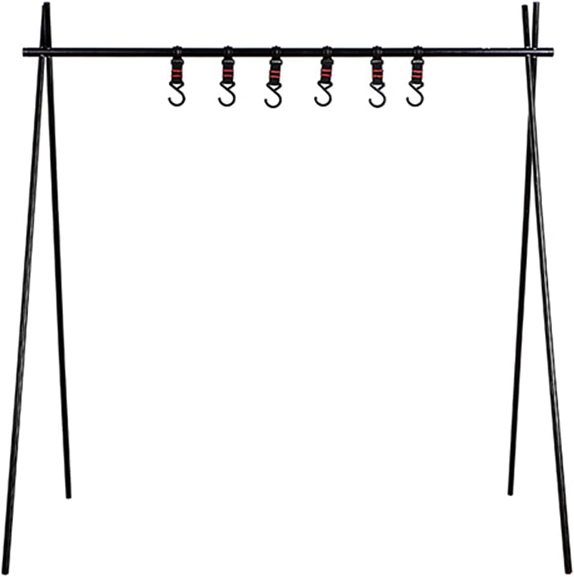 UNISTRENGH Camping Hanging Rack Multifunction Triangle Storage Rack Portable Outdoor Picnic Rack