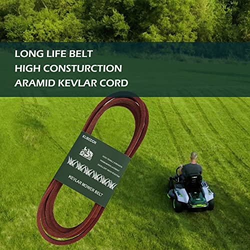 Kubedor KB-02 754-0467 Lawn Mower Drive Belt 5/8 Inchx91 Inch Made With Kevlar Replacement For Mtd Cub Cadet Troy Bilt 754-0467 954-0467A Ltx1040,Toro: 112-0301 thumb #3