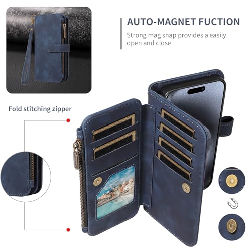 Coque iPhone 15 Pro fermable pour protéger vos cartes et votre écran - 6