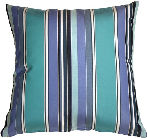 PILLOW DÉCOR Dolce Oasis Stripes 20x20 Outdoor Pillow