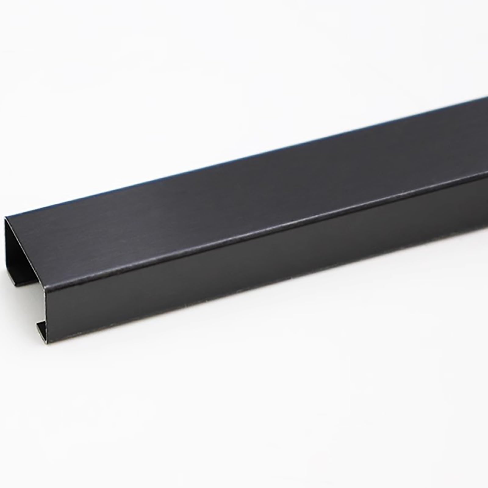 Canaleta Cables Suelo de Acero Inoxidable Pasacables Suelo Cubre Cables Autoadhesivo Cubrecables para Paredes y Suelos Ideal para el Hogar, la Oficina y la Cocina(Black,10x5cm/3.9x2in)