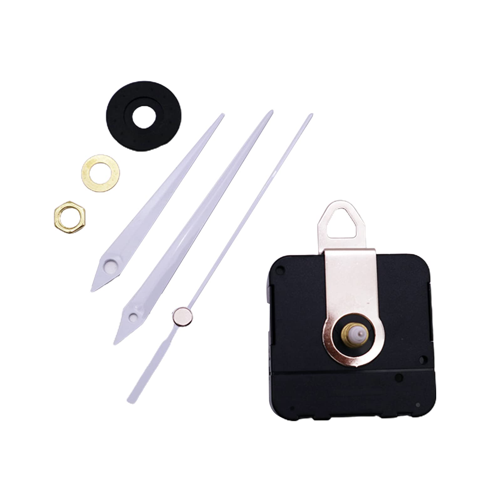 Mouvement Horloge Murale 24 Heures Avec Aiguilles Métal - Kit Complet Pour Horloges DIY Et Réparation
