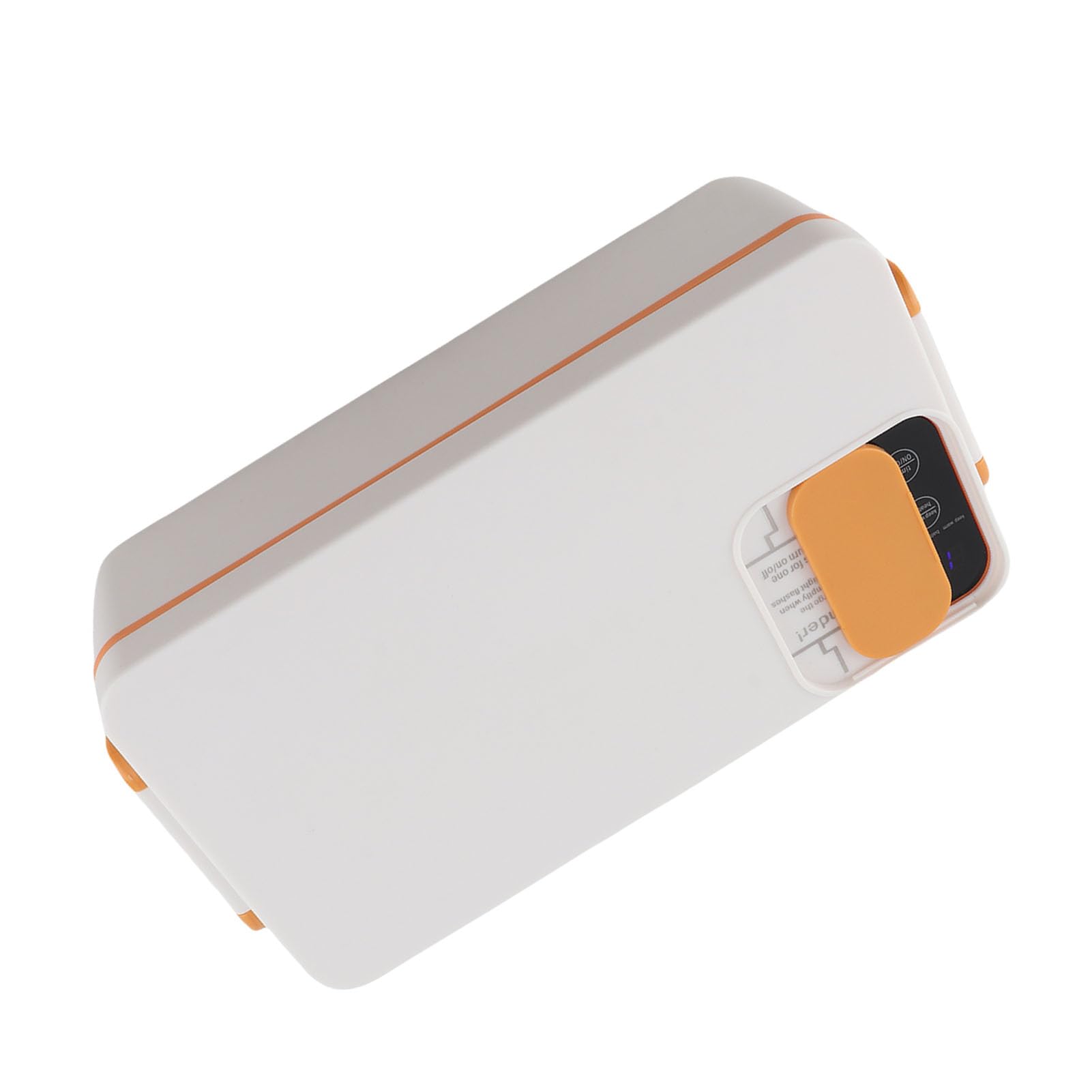 Yosoo Health Gear Lunch Box Elettrico, Lunch Box Riscaldato in Acciaio Inossidabile 316 Scaldavivande Portatile Senza Fili da 1 Litro con Riscaldamento Concentrato 3D Doppia Guarnizione per Lavoro