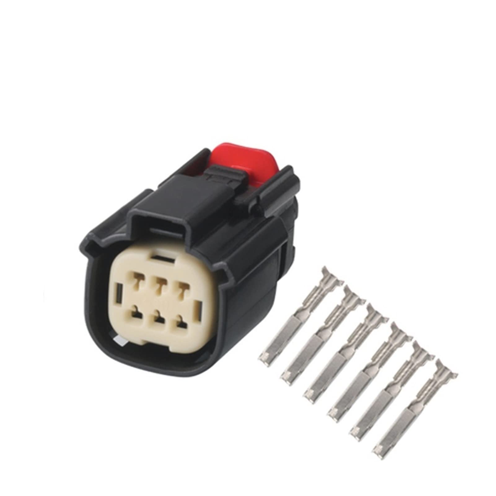 Guangcheng 2 Set 6 Pin 1,5 mm molex Femminile Maschio Impermeabile connettore Cavo automobilistico Tappo Automatico Compatible with Ford Mondeo 33482-0601 33472-0601