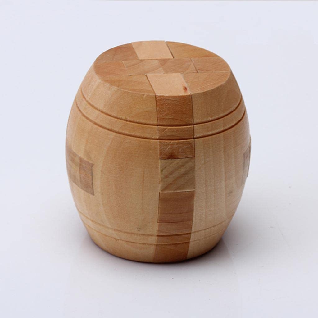 Enakshi (LABEL) Creations Kongming Luban Wooden Lock Bucket Puzzle ToyToys & Hobbies|Puzzles|Contemporary Puzzles|Brain Teasers & Cube/Twist