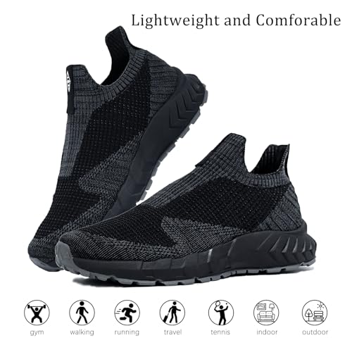 Mens Sports Anti-Slip Casual Walking Shoes Lightweight Fitness Shoes Breathable Mesh Breathable Athletic Shoes4
