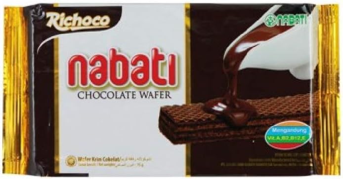 Richoco Nabati Chocolate Wafer 50g (30 Packs)