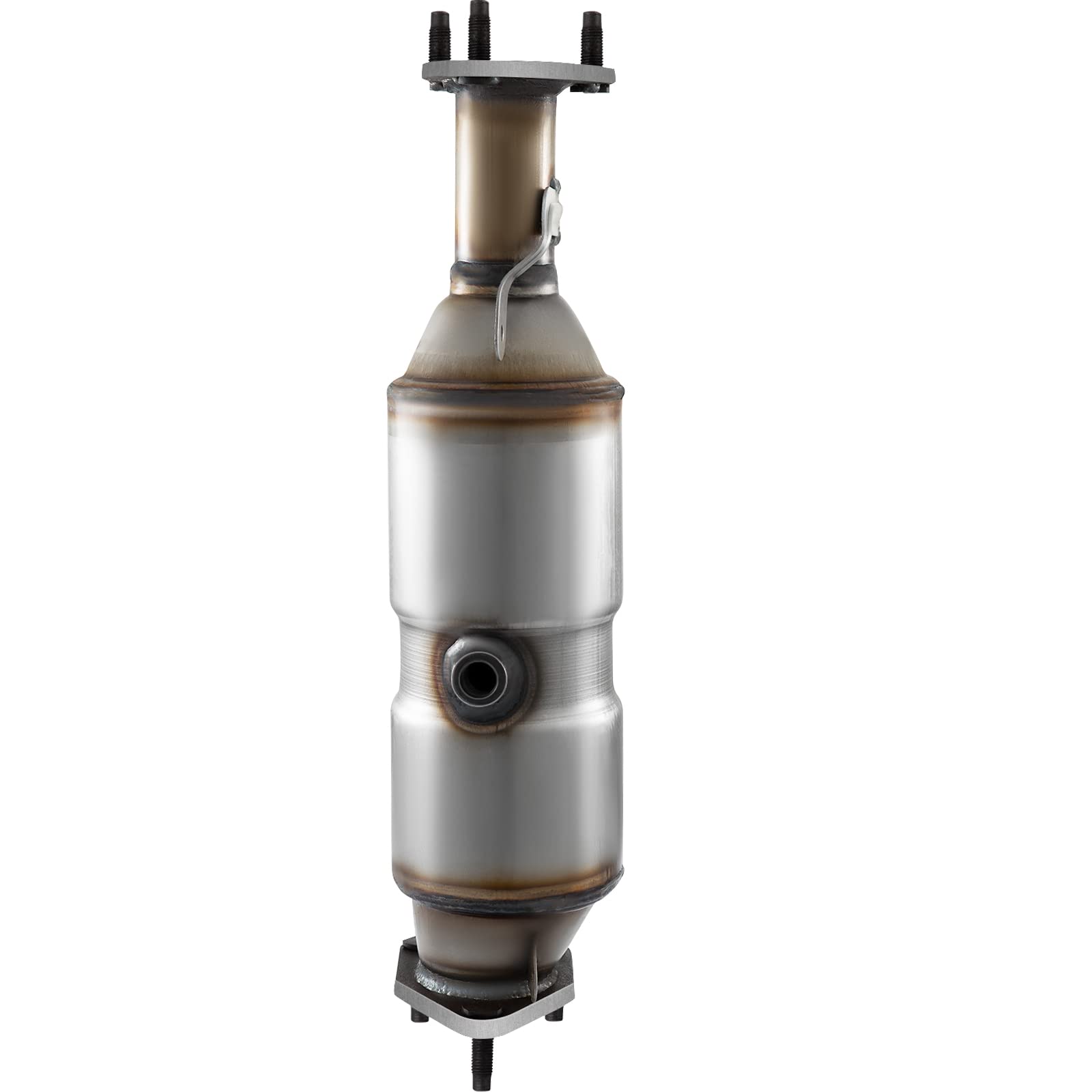 VEVOR Convertidor catalítico directo para Honda Accord 2003-2007 Sustratos cerámicos internos 400 celdas conexiones atornilladas Estructura de acero inoxidable Diseño OEM de alto flujo