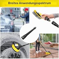 Hierbla Sprühlanzen-Verlängerung für Kärcher Hochdruckreiniger Zubehör - Verlängerungswand für Hochdruckreiniger Pistole - Reinigungsbürsten-Verlängerungsersatzteil – Ansicht 5