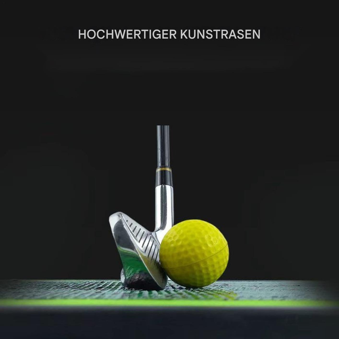 Tappetino per allenamento da golf, con feedback sulla pista di volo, tappetino da allenamento con riconoscimento della pista per professionisti, principianti, golfisti, sport indoor e outdoor
