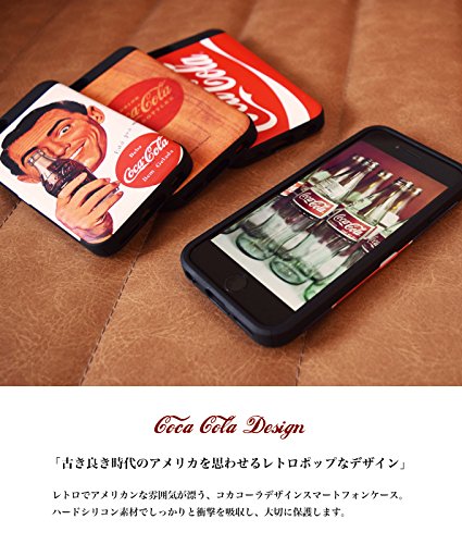 Amazon.co.jp: コカ・コーラ デザイン スマホケース ミラー付 iPhone6