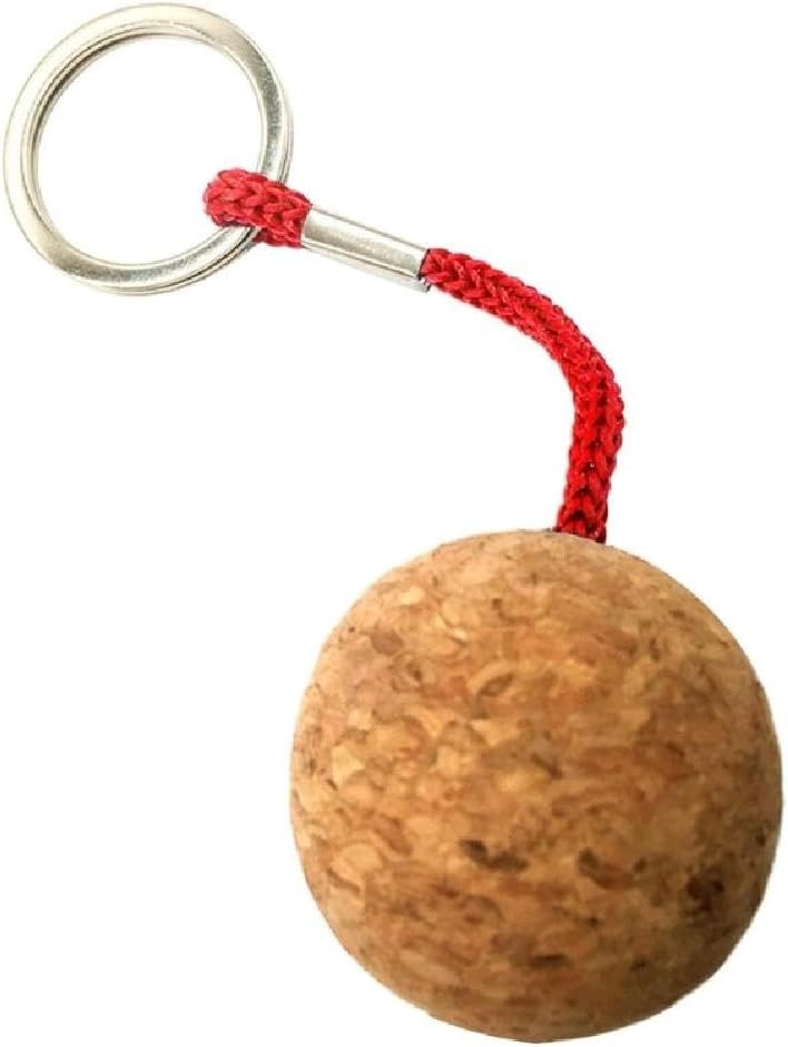 Labstandard Water Sports Floating Cork Ball Keychain
