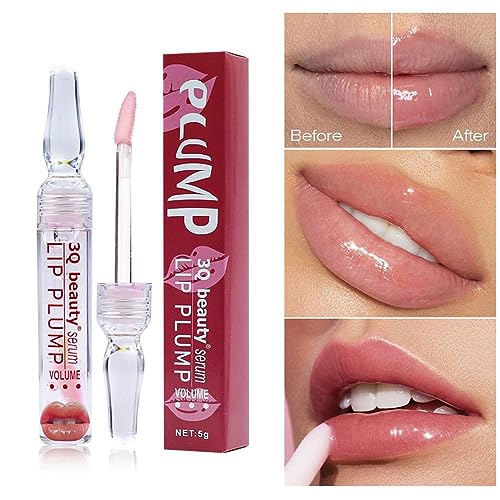 5 Pcs Plumping Lip Gloss,Volumizing Lip Gloss Lip Care,Long Lasting Non-Sticky, Nourishing Smooth Glossy Finish Lip Glow Oil - Image 4