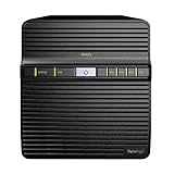 Synology DiskStation DS420j NAS Server with 1.4GHz CPU, 1GB Memory, 4TB SSD Storage, 1 x 1GbE LAN Port, DSM Operating System…