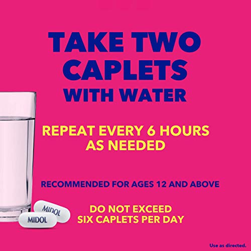 Midol Complete Caplets, 24-Count (Pack Of 2), Packaging May Vary #TOP5