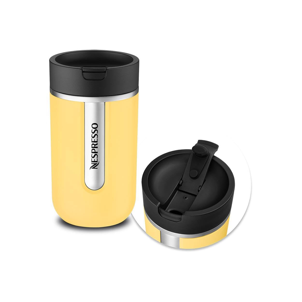 Mug de voyage jaune soleil Nespresso