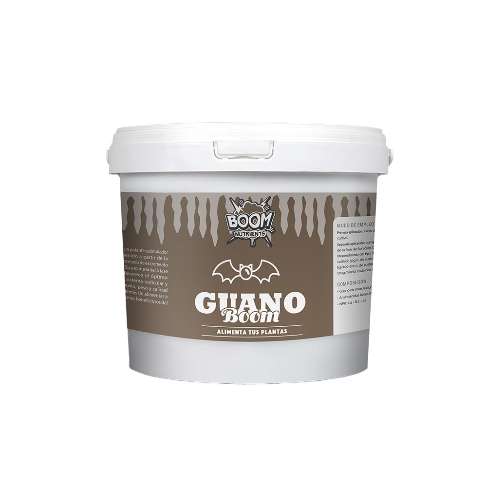 Fertilizante Guano/Guano en Polvo/Abono Ecológico | Guano Boom… (5 kg)