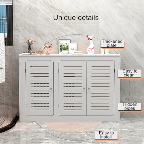 Étagère cache-radiateur vertical pour harmoniser le décor du salon - 6