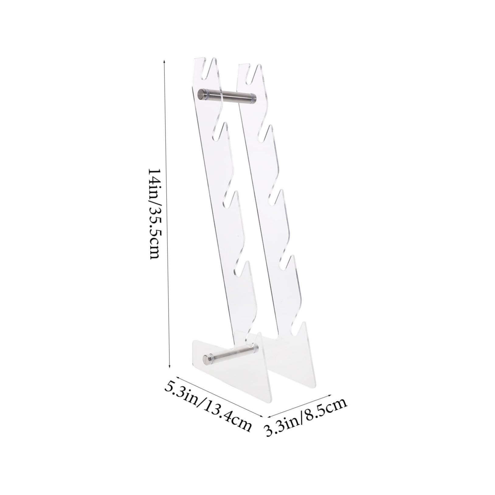 Ciieeo Glasses Display Stand Sunglass Organizer Stand Stylish Acrylic Rack for Display Store Glasses