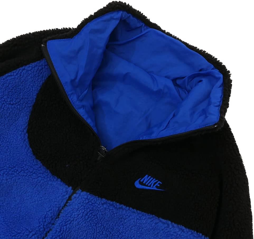 nike reversible swoosh full zip jacket blue