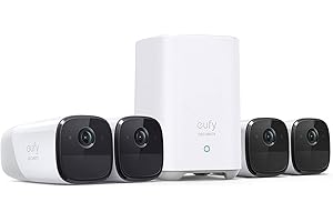 eufyCam 2 Pro Wireless Home Security Camera System: 365-Day Battery, 2K HD Resolution, HomeKit Compatible