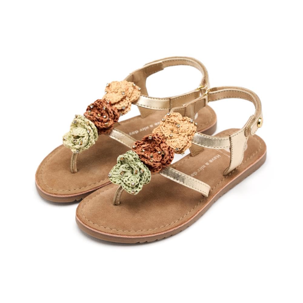 GIOSEPPO Newry Flat Sandal, Platinum, 5 UK