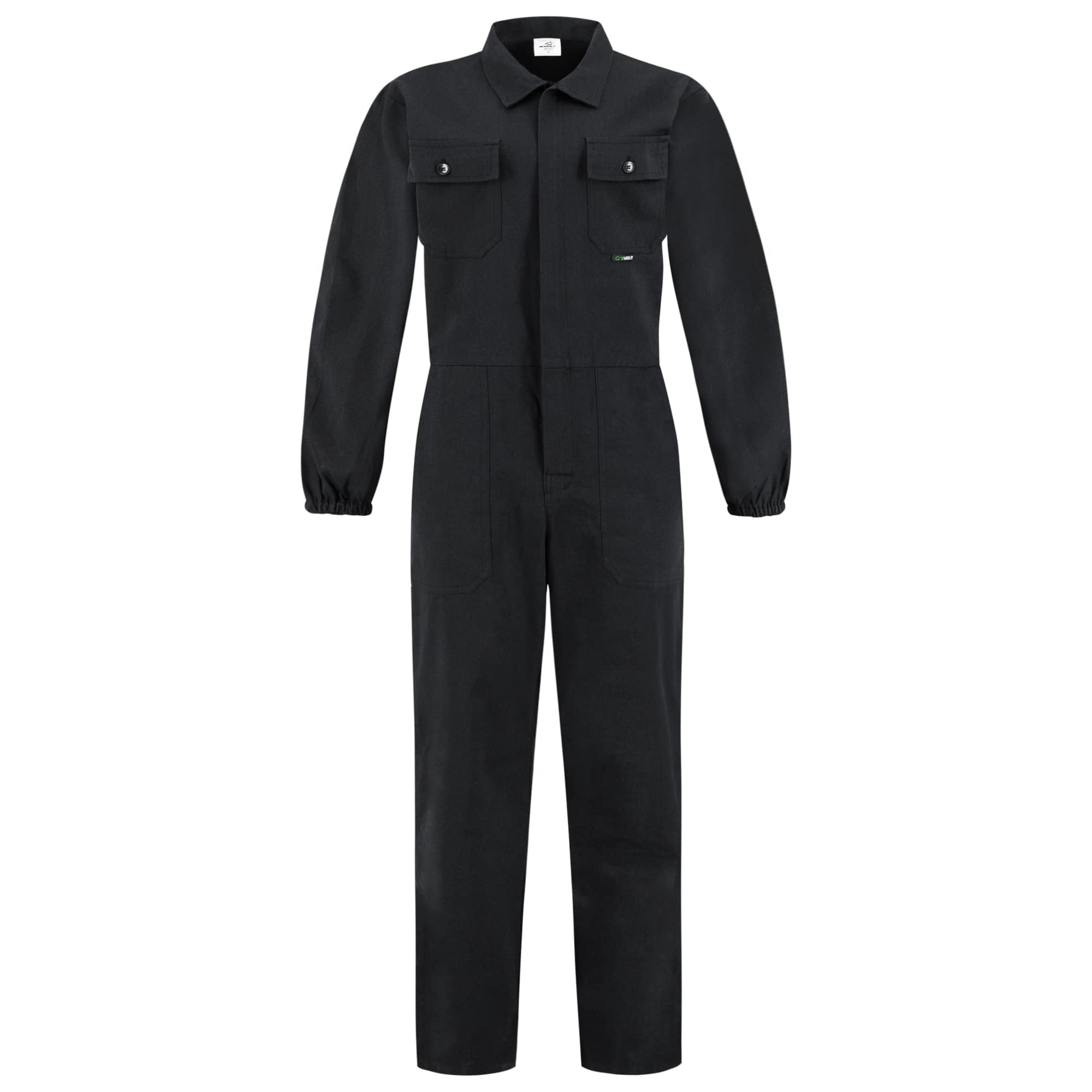 BWOLF ANAX Combinaison Travail Salopette De Travail Homme Bleu de Travail Homme - 100% Coton