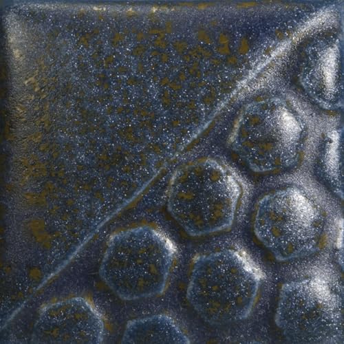 Mayco Elements Glaze, Stormy Blue EL-124, 1 Pint