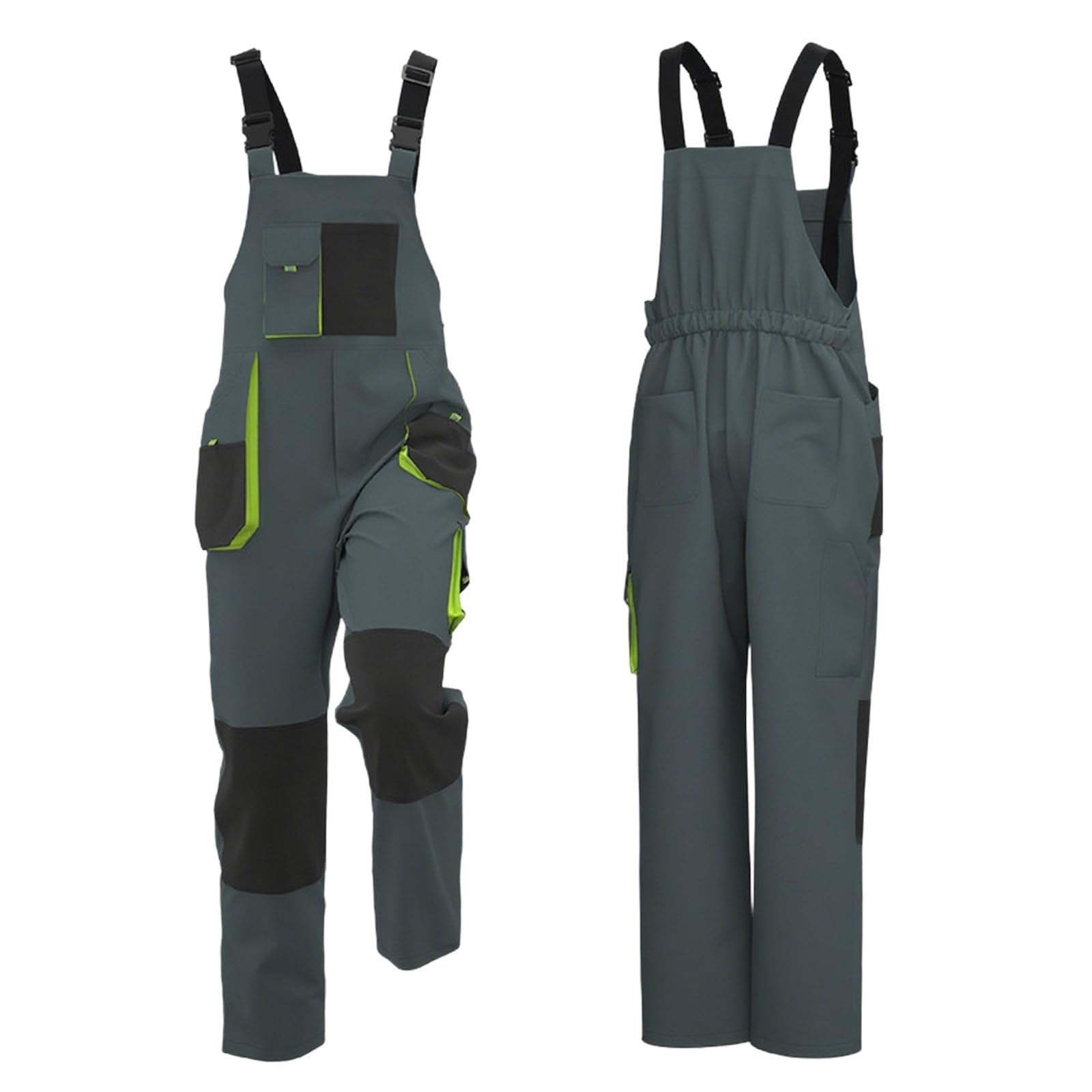 Arbeitshose Herren Robuste Cargohose Stretch Wanderhose Mit Vielen Taschen