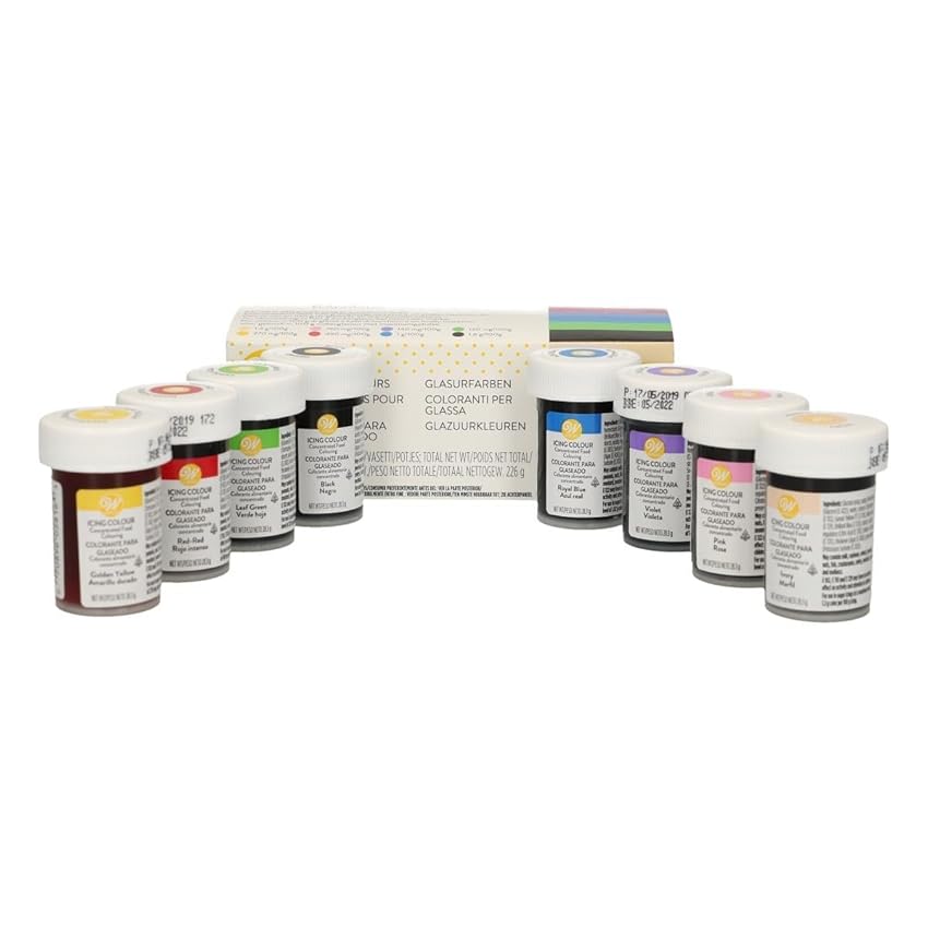 Wilton coloranti alimentare concentrati, 8x 28g Set, 04-0-0030