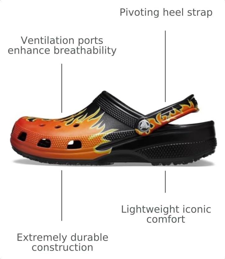 Image of Crocs Unisex-Adult Classic Clog - Seasonal Graphic
