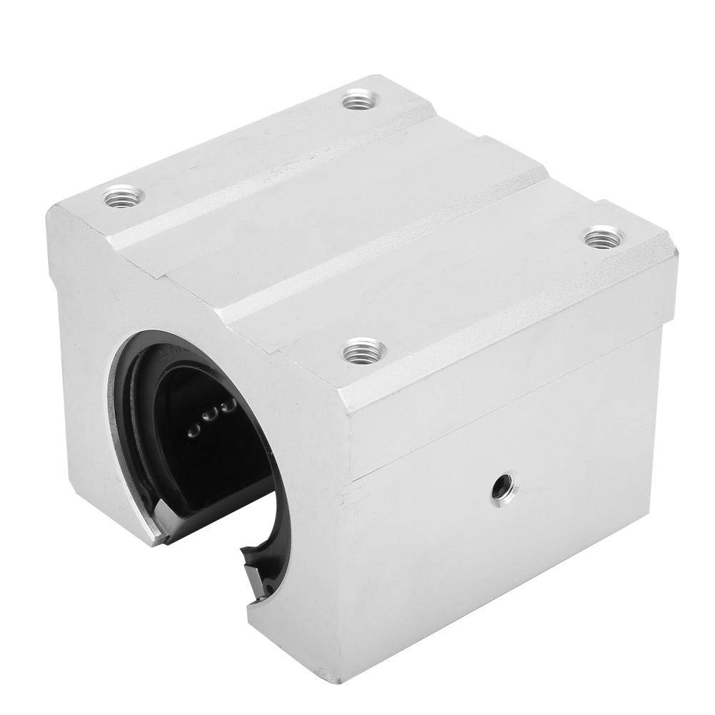 SBR50UU 50 mm Aluminium Open Open Motion Rougeur Bloc de glissière Haute capacité Performance précise pour l'équipement silencieux 90 mm / 3,5 pouces