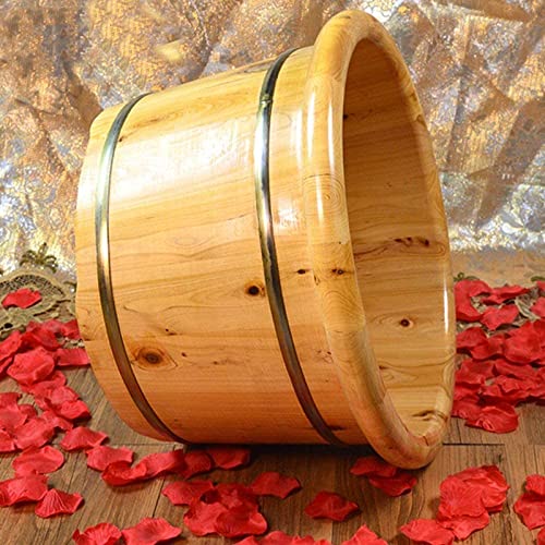 Bañera de pies de madera para masaje y spa miniatura 2