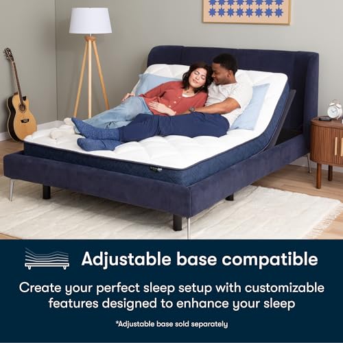 Image of Serta Five Star Mattress Tranquility 12 inch Plush Pillow Top King Mattress | CertiPUR-US certified, 10 Year Limited Warranty, 100-Night Trial, Made in the USA with global components, pressure relief