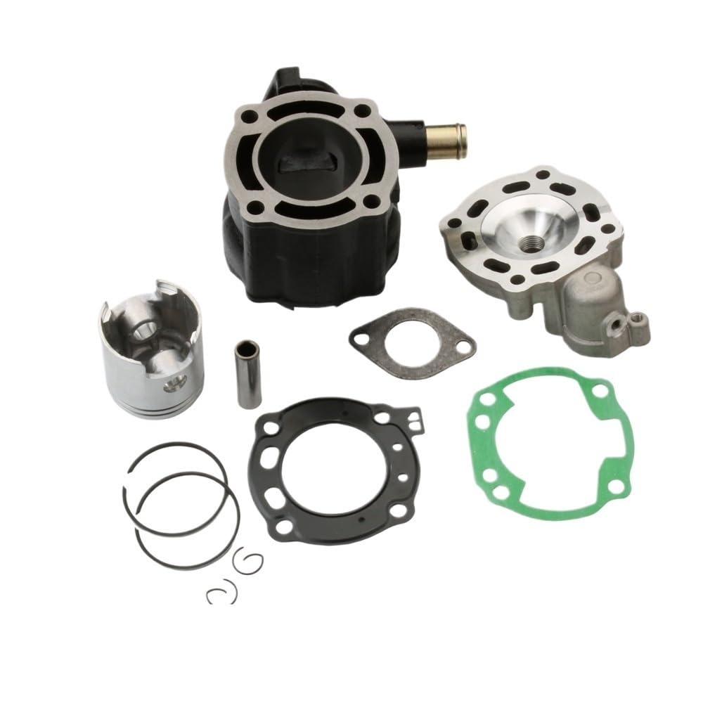 Kit blocco cilindri Big Bore 70Cc e testa compatibile con SR70 SP70 SR70 Ditech Fun Master Racing Sport 50Cc 47Mm 12Mm 2T Scooter