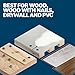 BOSCH OSL400F 1-Piece 4 In. Starlock Oscillating Multi Tool All Purpose Bi-Metal Segmented Saw Blade for Applications in Wood, Wood with Nails, Drywall, PVC, Metal (Nails and Staples)
