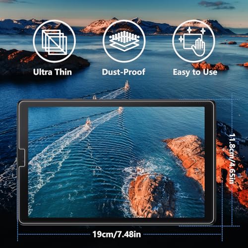 Protector de pantalla para TCL Tab 8 LE 8", pack 2 vidrio templado miniatura 2