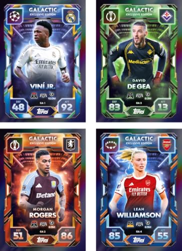 Image of Topps UEFA Champions League Match Attax Update Collection 2025 Trading and Collectible Card Game (Star Ballers Pack #2)