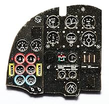 Yahoo Model YMA7260 1/72 De Havilland Mosquito NF.2/FB.6 Coloring Instrument Board for Tamiya Hasegawa Plastic Model Parts
