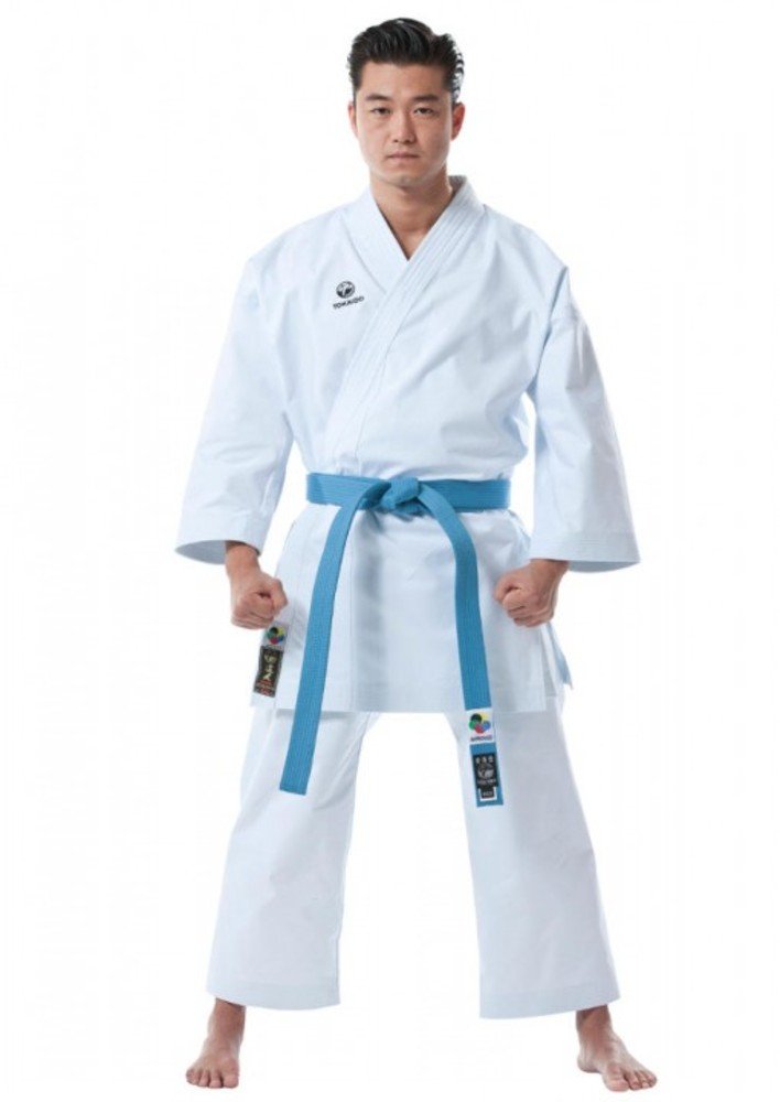 Karate Suit, Tokaido Kata Master Pro, Made in Japan, WKF, Karategi, 14 oz, White